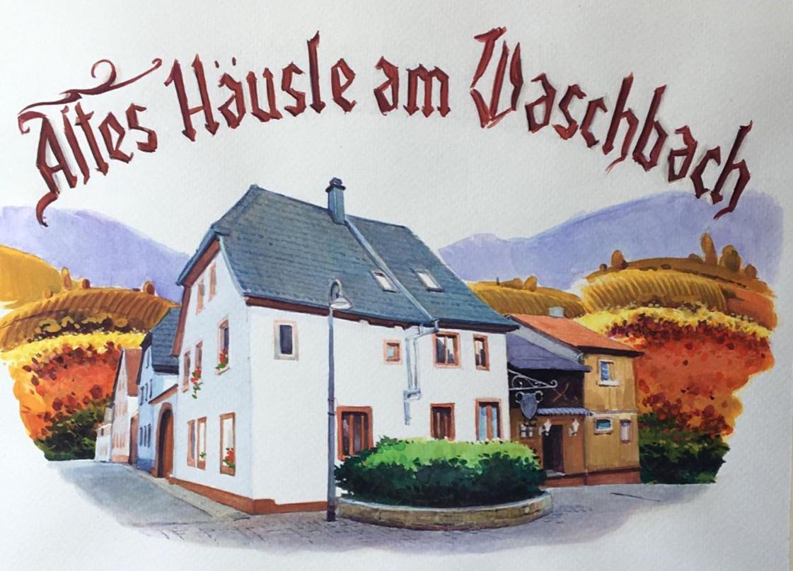 Altes Haeusle Am Waschbach Anno 1625 Ferienwohnungen Und Doppelzimmer Эденкобен Экстерьер фото